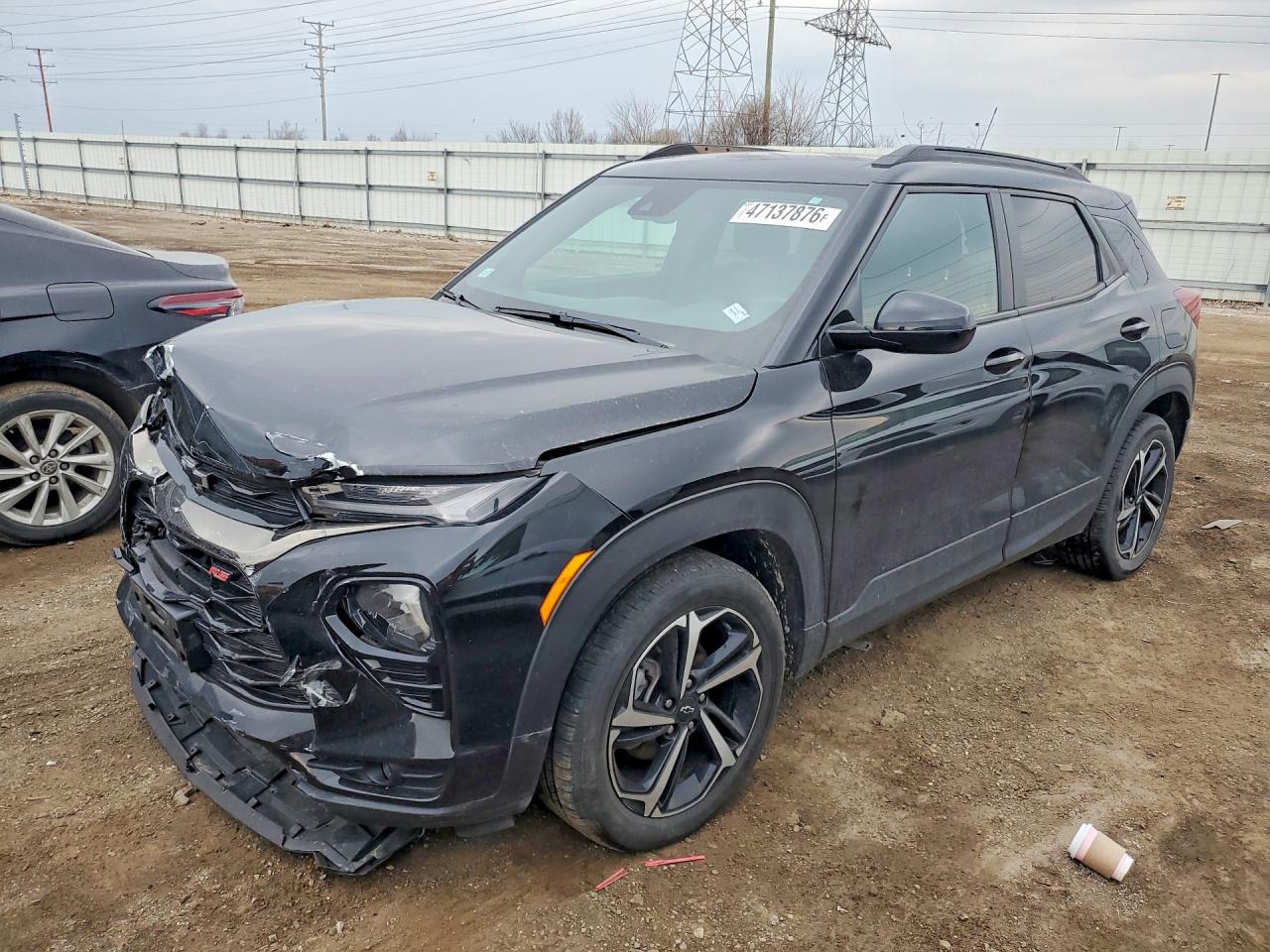 2022 Chevrolet TrailBlazer RS, VIN KL79MTSL5NB069392 — Front end