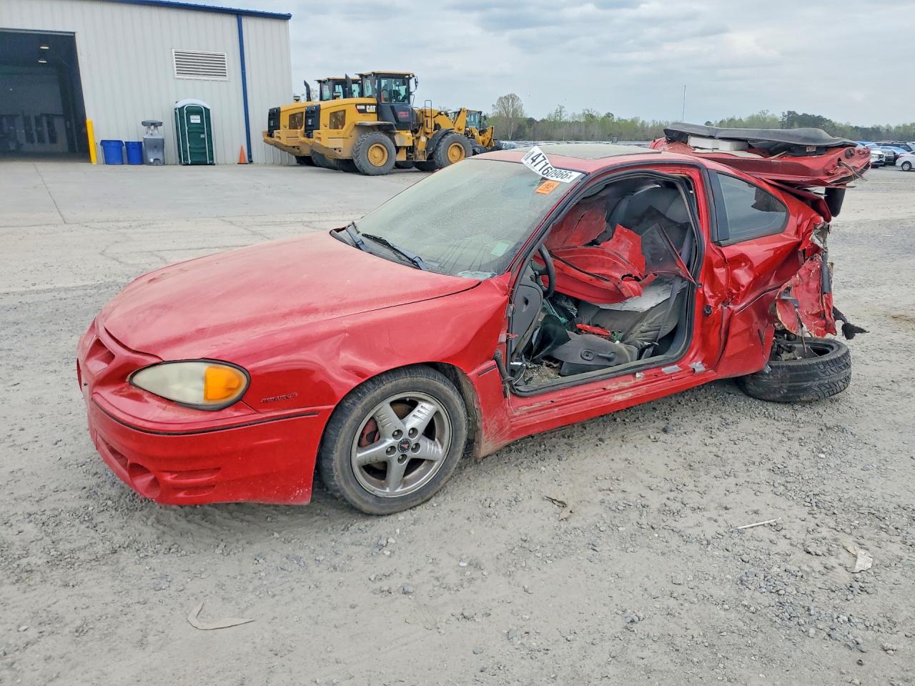 2003 Pontiac Grand Am GT, VIN 1G2NW12E83C201428 — Rear end