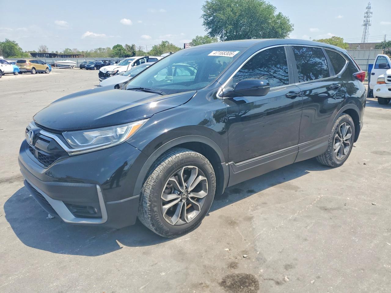 2020 Honda CR-V EX, VIN 5J6RW1H5XLA020681 — Undercarriage