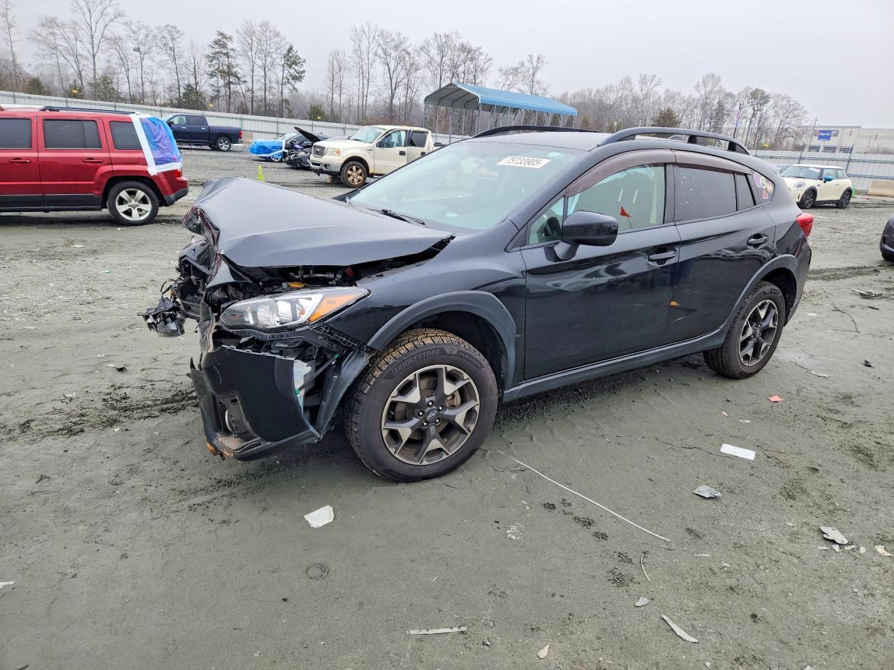 2019 Subaru Crosstrek Premium, VIN JF2GTACC6K9364814 — Front end