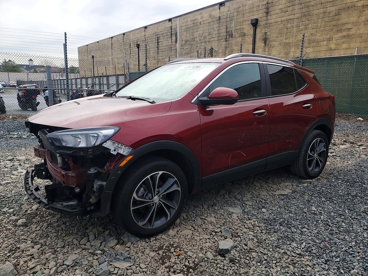 2022 Buick Encore GX Select, VIN KL4MMESL1NB113987 — Front end