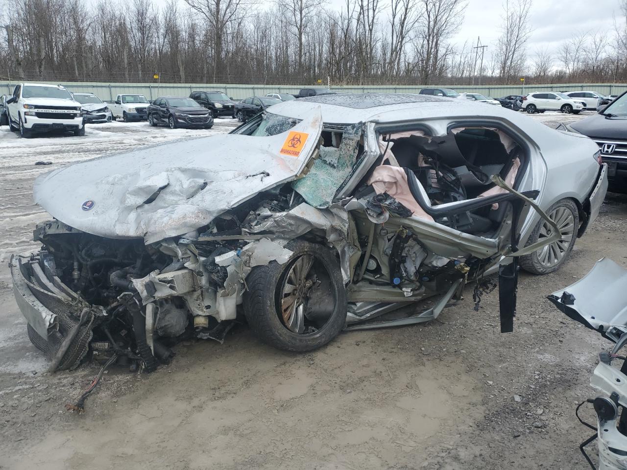 2011 Saab 9-5 Turbo4, VIN YS3GN4ARXB4003352 — All over