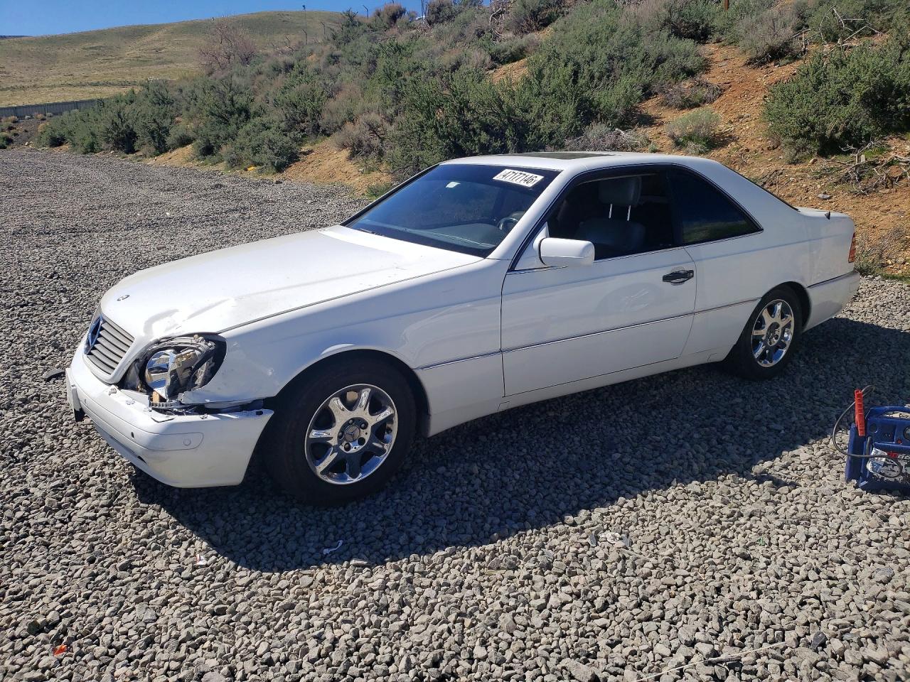 1999 Mercedes-Benz CL 500/600, VIN WDBGA70GXXA414357 — Front end