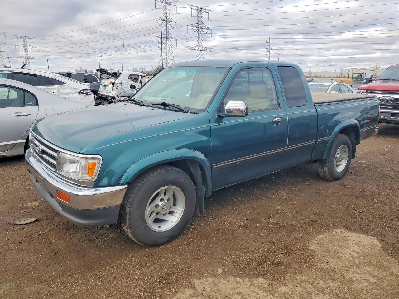 1997 Toyota T100 SR5, VIN JT4TN14D7V0037667 — Hail
