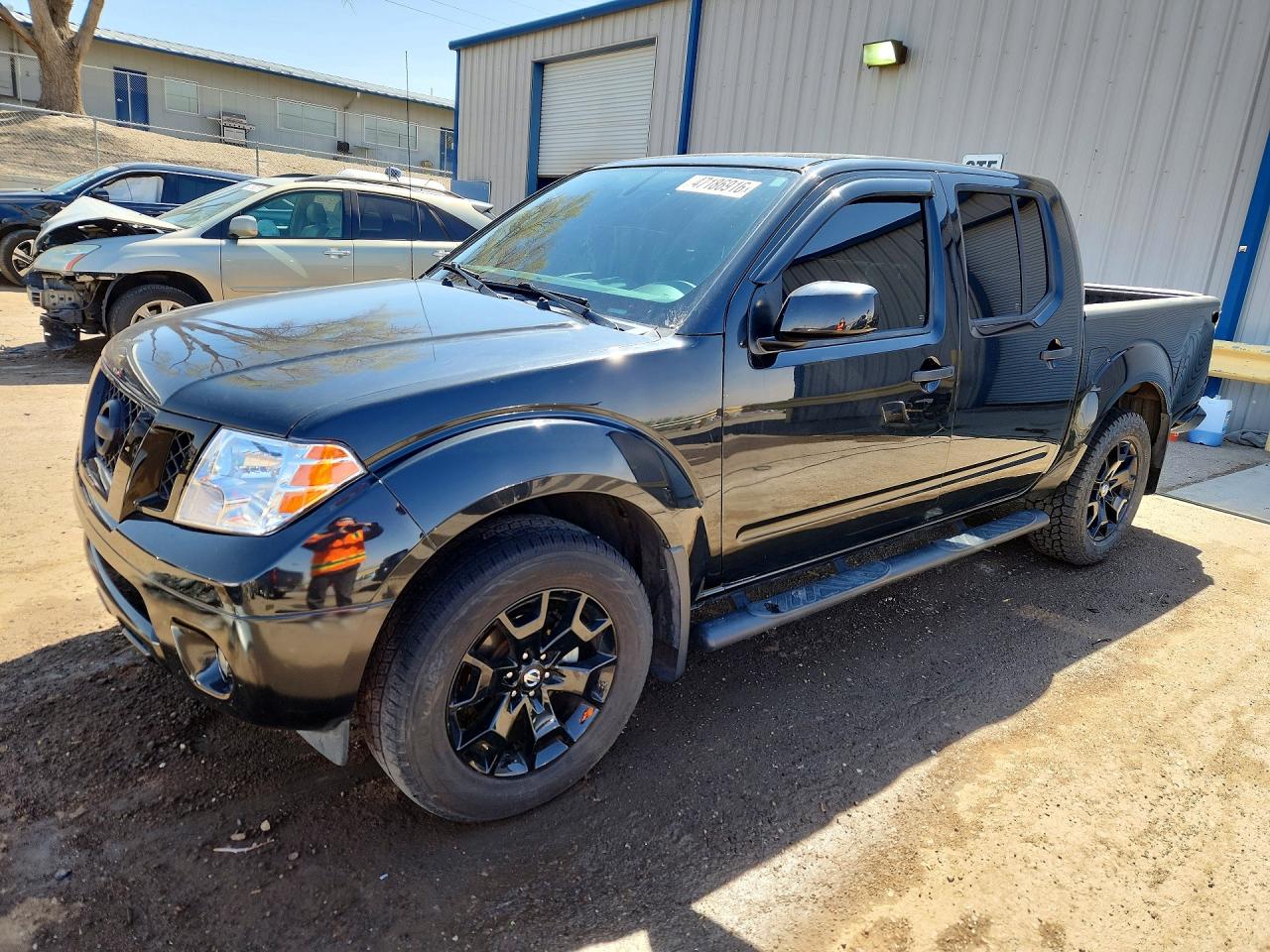 2021 Nissan Frontier SV, VIN 1N6ED0EBXMN719539 — Rear end