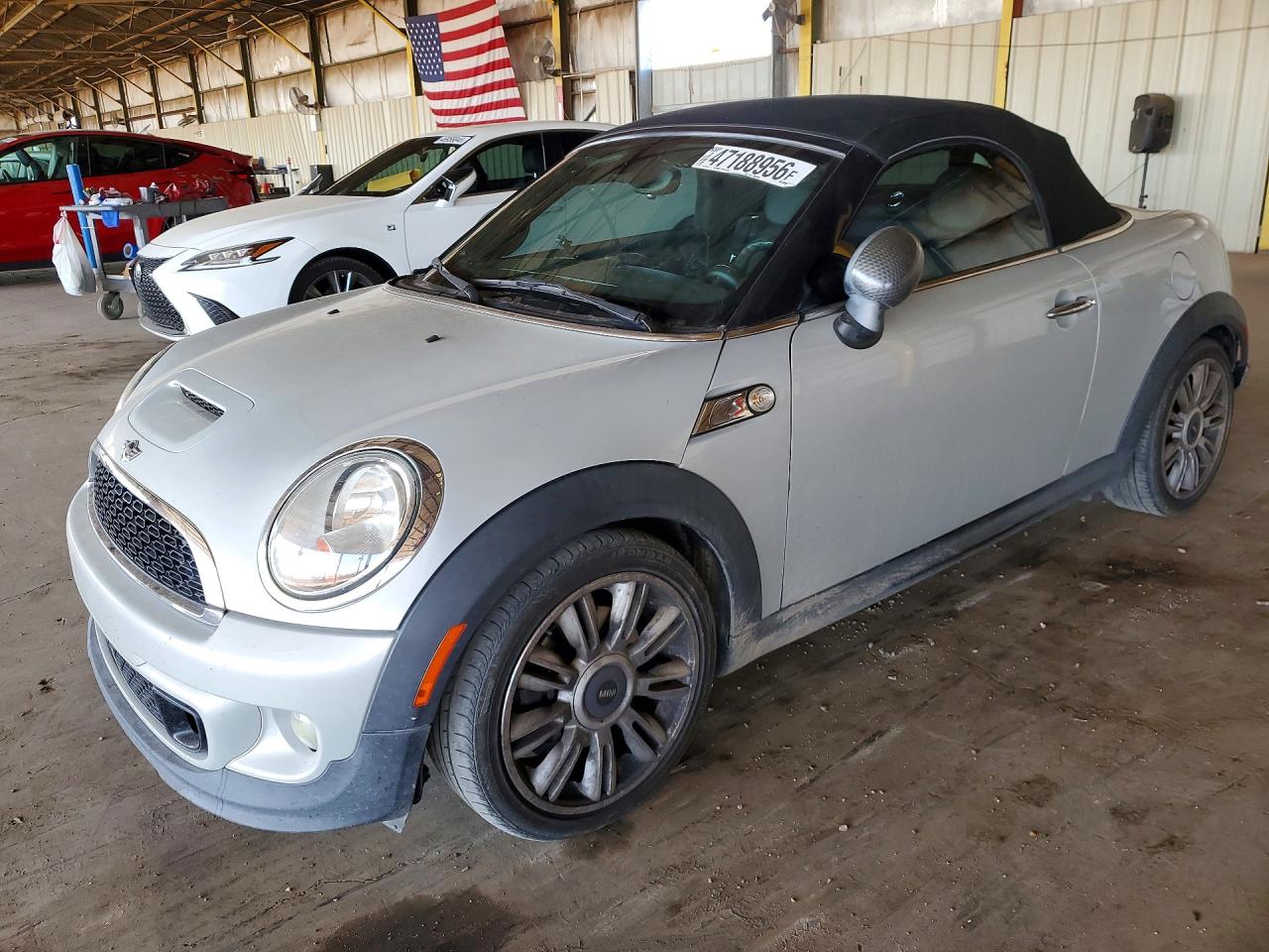2012 MINI Roadster S, VIN WMWSY3C57CT144686 — Rear end