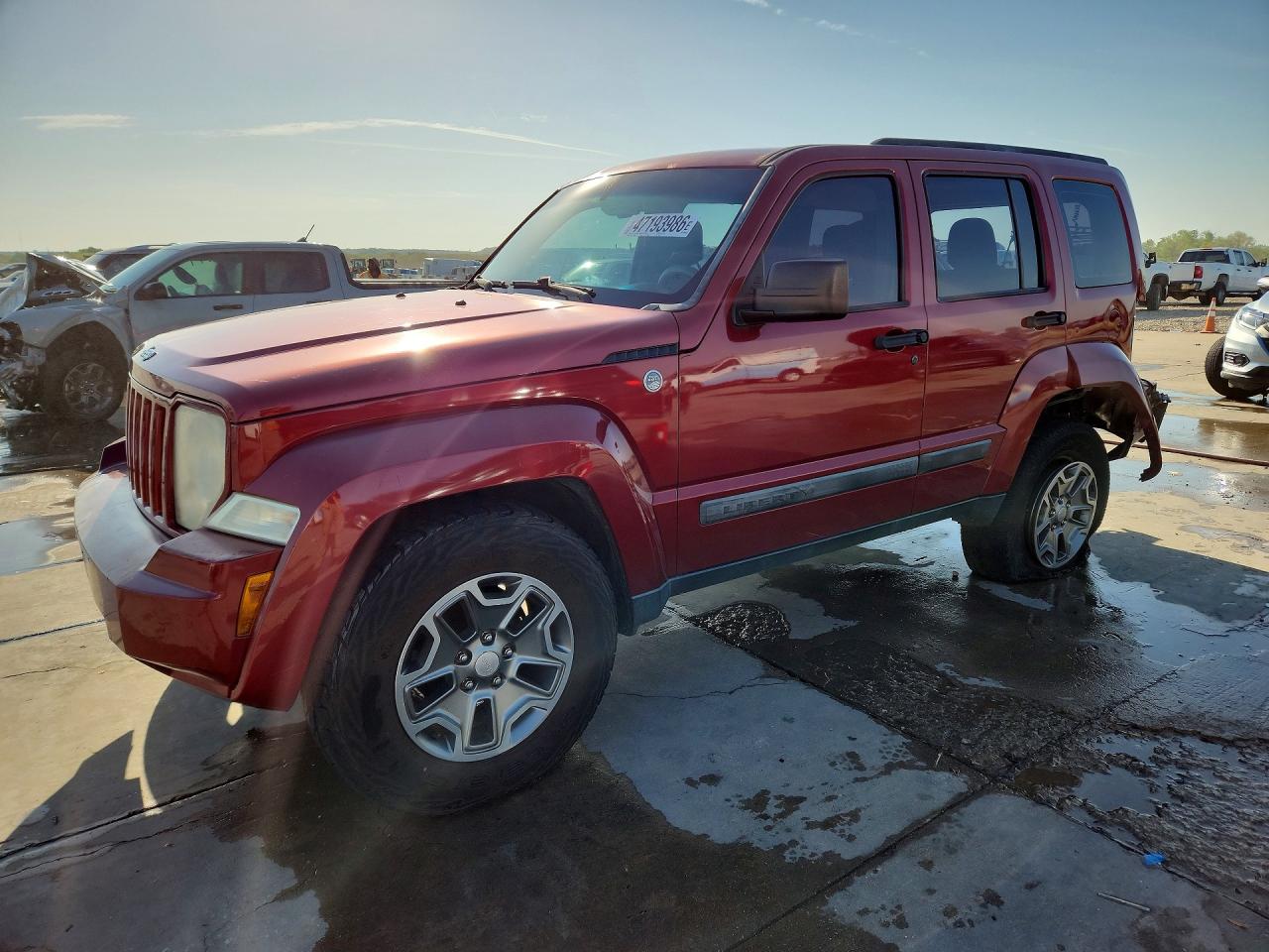 2012 Jeep Liberty Sport Latitude, VIN 1C4PJMAK9CW183287 — Зад