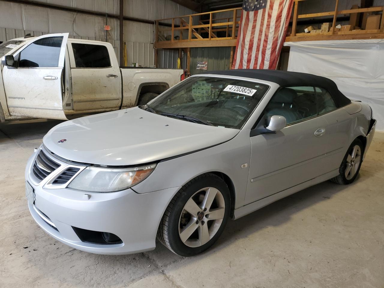 2010 Saab 9-3, VIN YS3FE7CY8A6001085 — Rear end