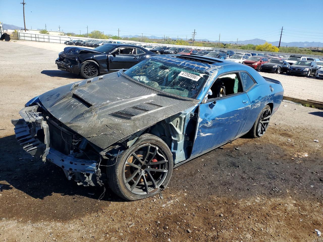 2020 Dodge Challenger R/T Scat Pack, VIN 2C3CDZFJ6LH203579 — Опрокидывание