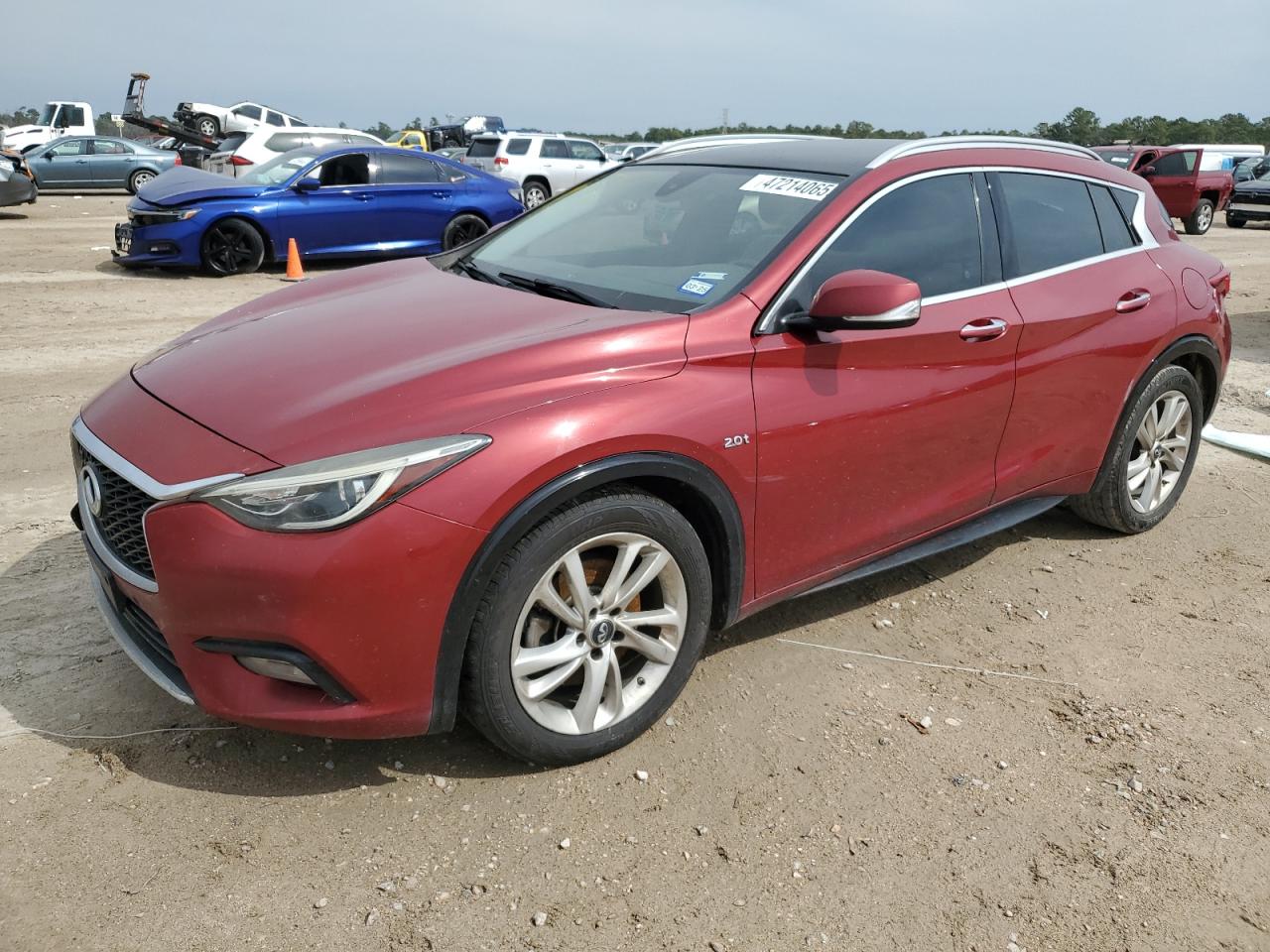 2017 Infiniti QX30, VIN SJKCH5CP7HA017716 — Undercarriage