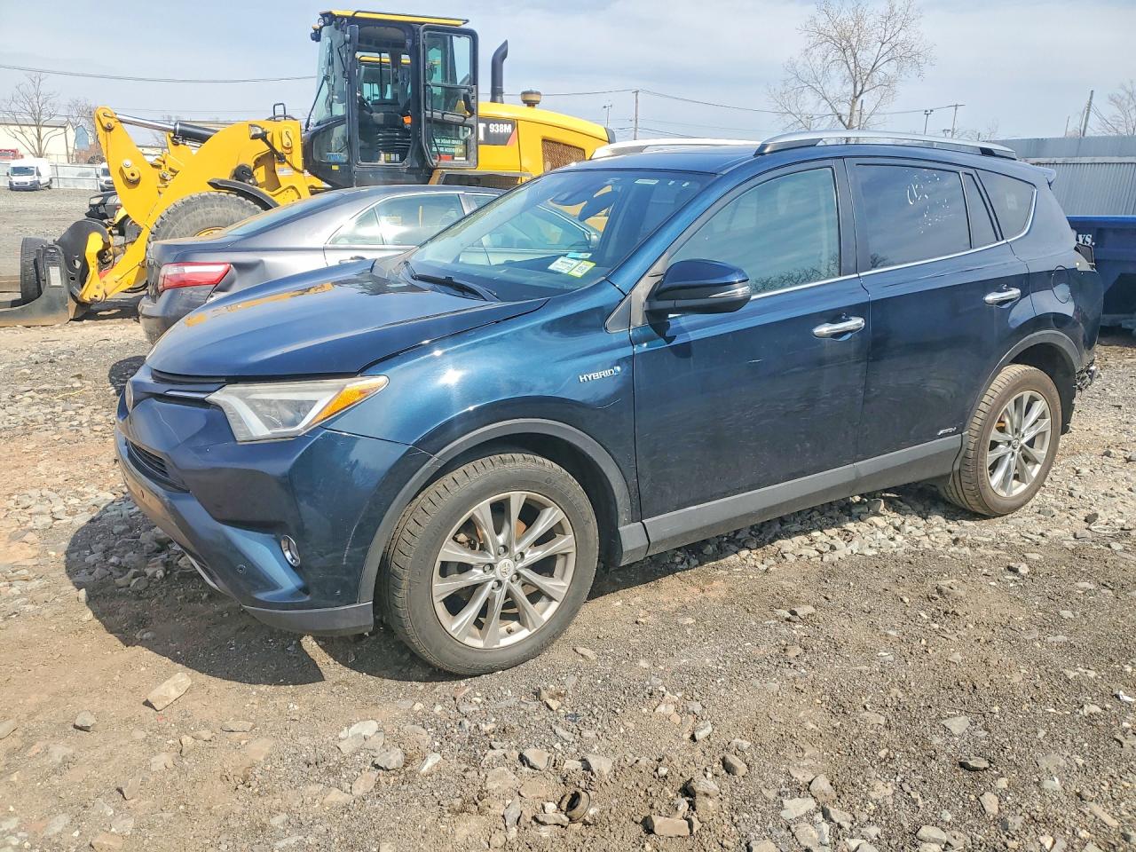 2017 Toyota RAV4 Limited, VIN JTMDJREV5HD148883 — Rear end