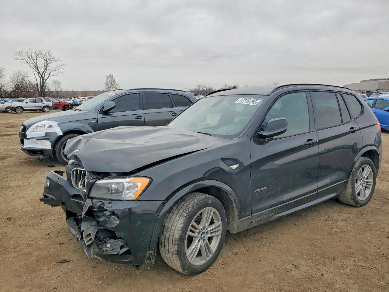 2012 BMW X3 28i, VIN 5UXWX5C50CL724993 — Перед