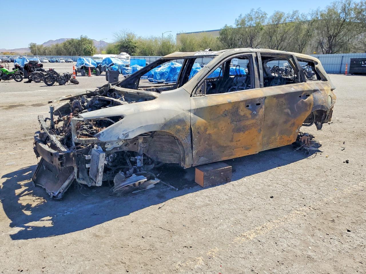 2017 Infiniti QX60, VIN 5N1DL0MN4HC559247 — Burn