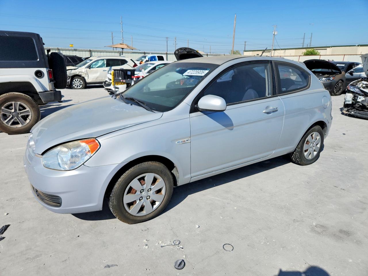 2010 Hyundai Accent GS, VIN KMHCM3AC0AU170036 — Normal wear