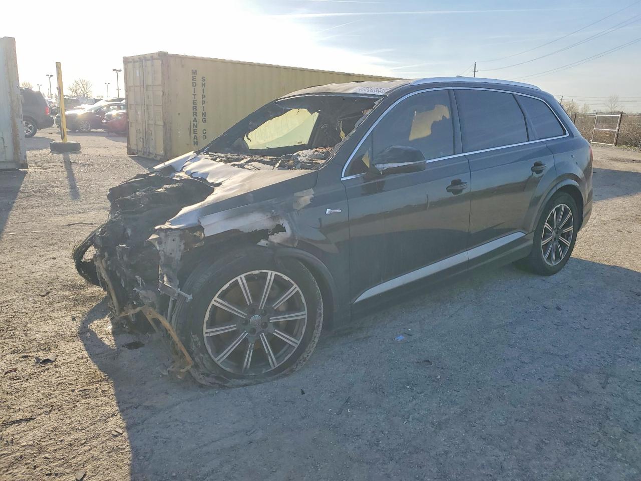 2017 Audi Q7 Prestige, VIN WA1VAAF71HD015716 — Burn