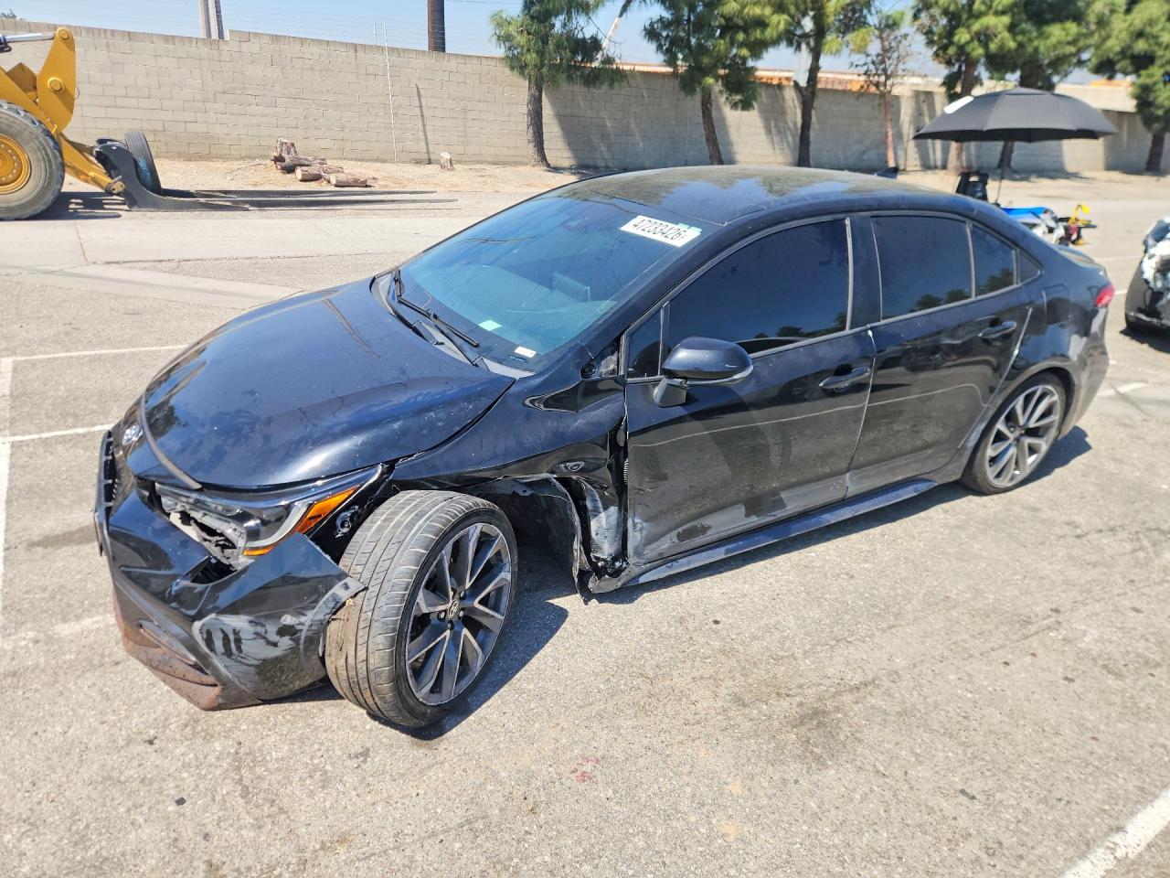 2021 Toyota Corolla SE, VIN 5YFS4MCE8MP069753 — Front end