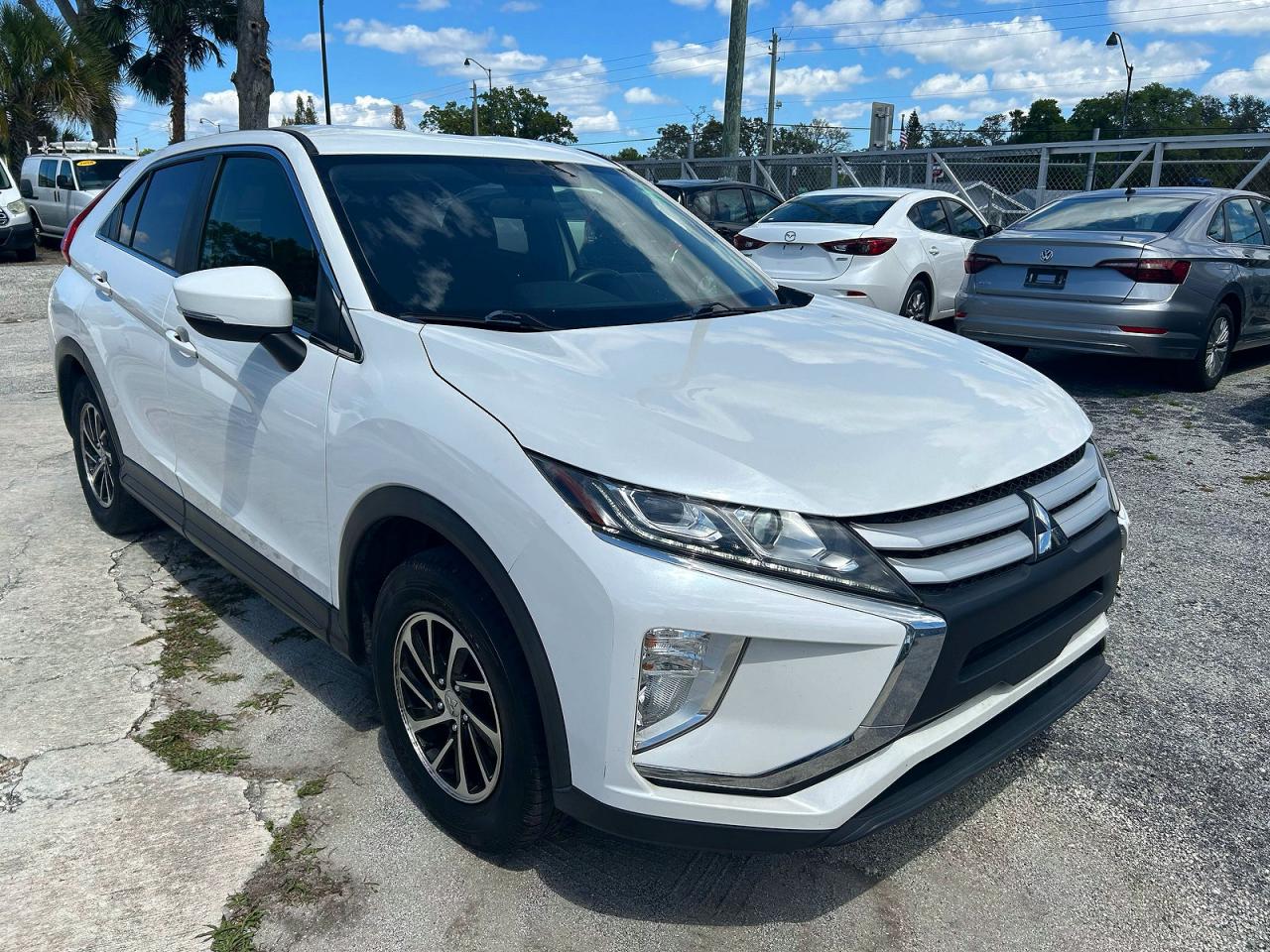 2020 Mitsubishi Eclipse Cross ES, VIN JA4AS3AA0LZ026227 — Prior damage history