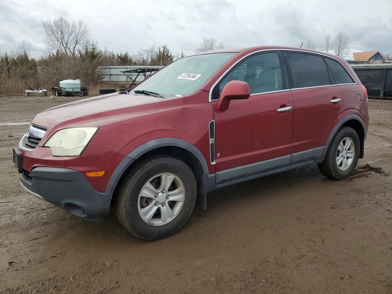 2008 Saturn VUE XE, VIN 3GSCL33P88S680365 — Vandalism