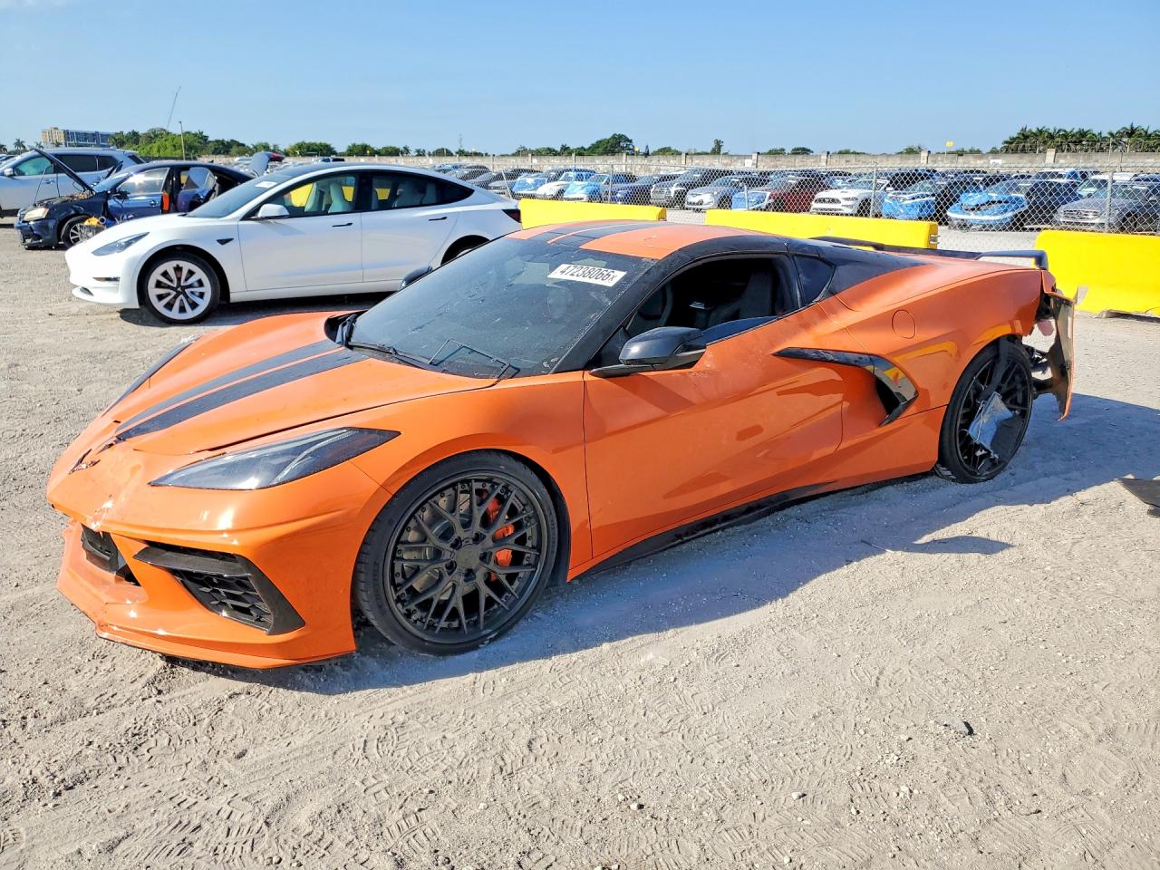 2023 Chevrolet Corvette 1LT, VIN 1G1YA2D45P5100819 — Rear end