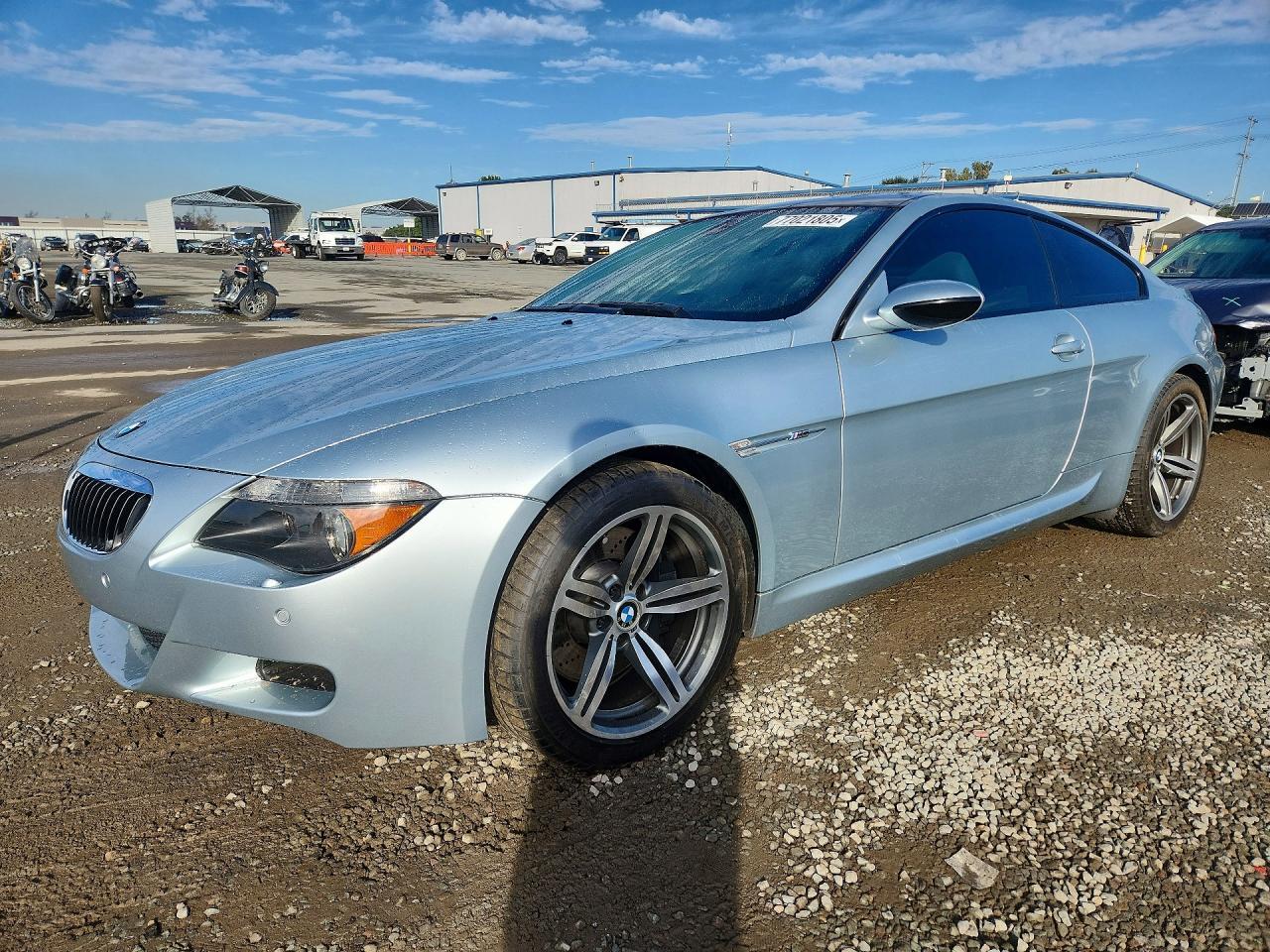 2007 BMW 6 Series M6, VIN WBSEH93557B798965 — Rear end