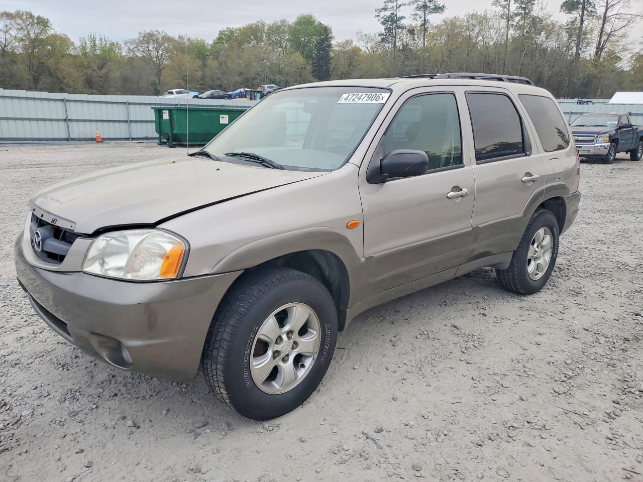 2001 Mazda Tribute LX, VIN 4F2CU09191KM05681 — Зад