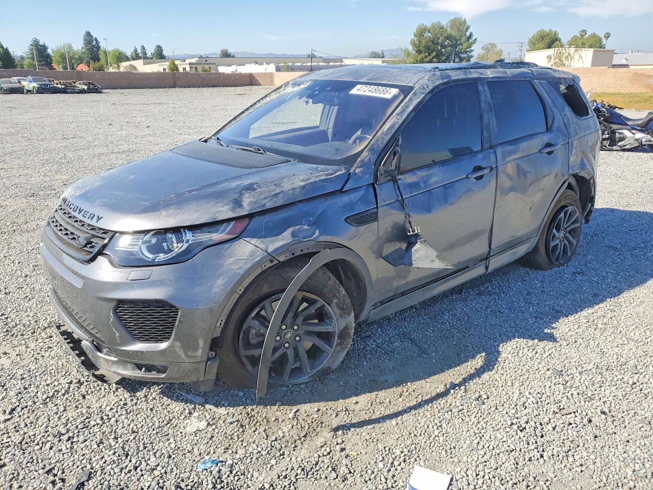 2018 Land Rover Discovery Sport HSE, VIN SALCR2SX0JH742807 — Rollover