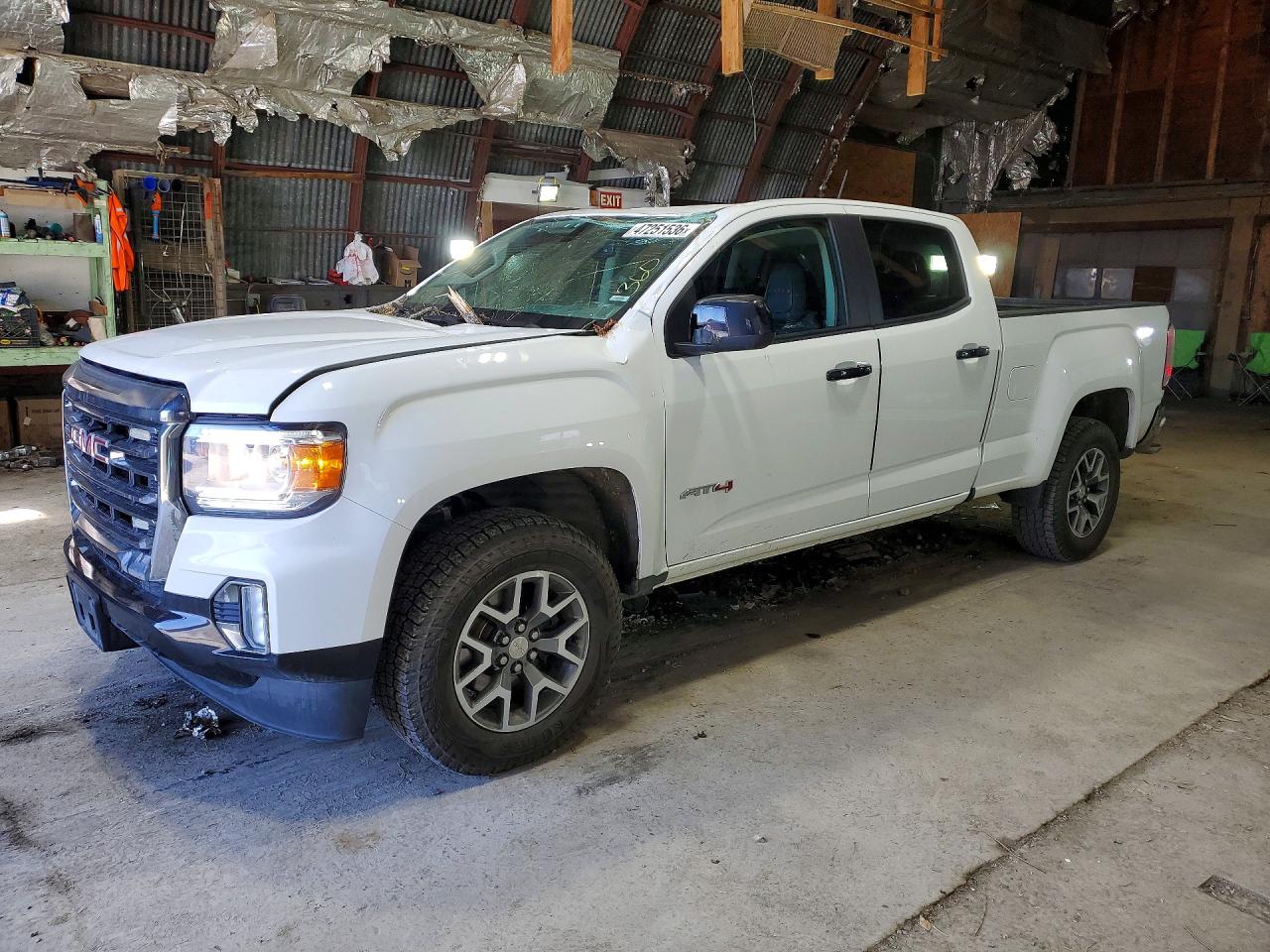 2022 GMC Canyon 4WD AT4, VIN 1GTG6FEN2N1324704 — Roof