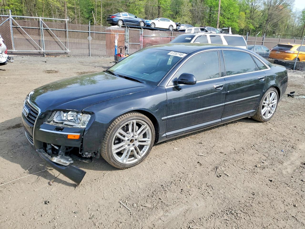 2010 Audi A8, VIN WAURVAFA7AN005941 — Перед