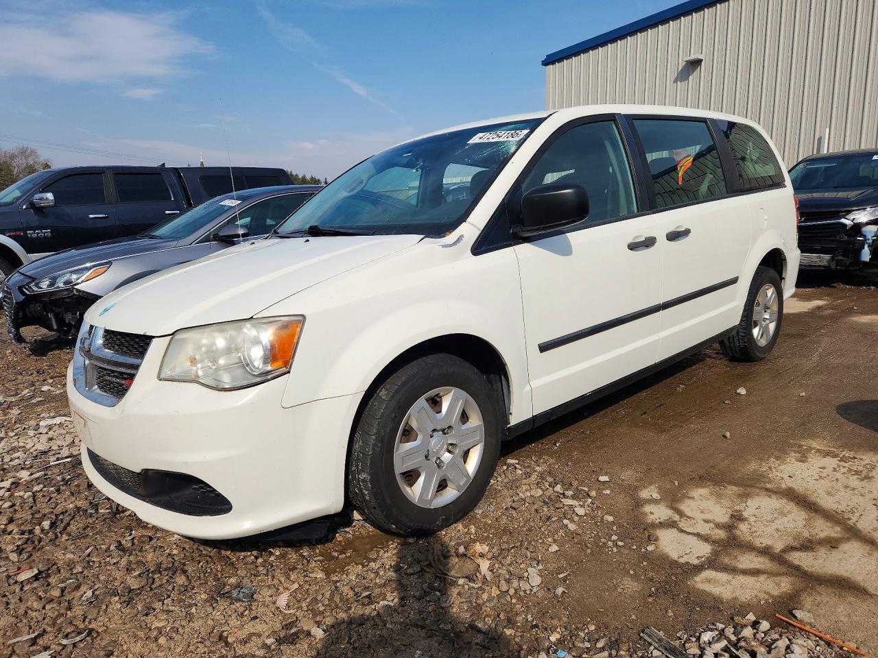 2013 Dodge Grand Caravan American Value, VIN 2C4RDGBG0DR557288 — Крыша
