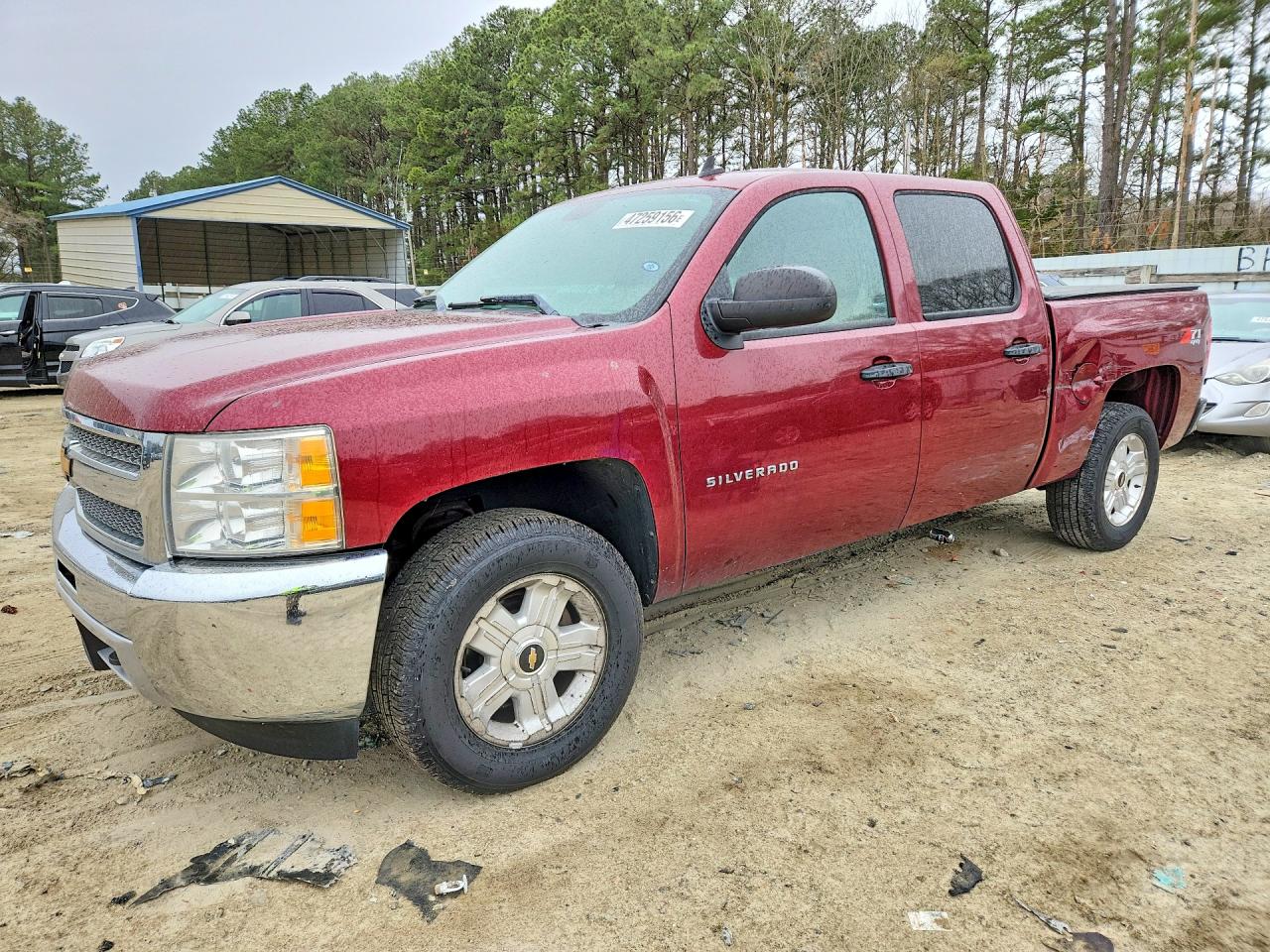 2013 Chevrolet Silverado 1500 LT, VIN 3GCPKSE73DG158411 — Side