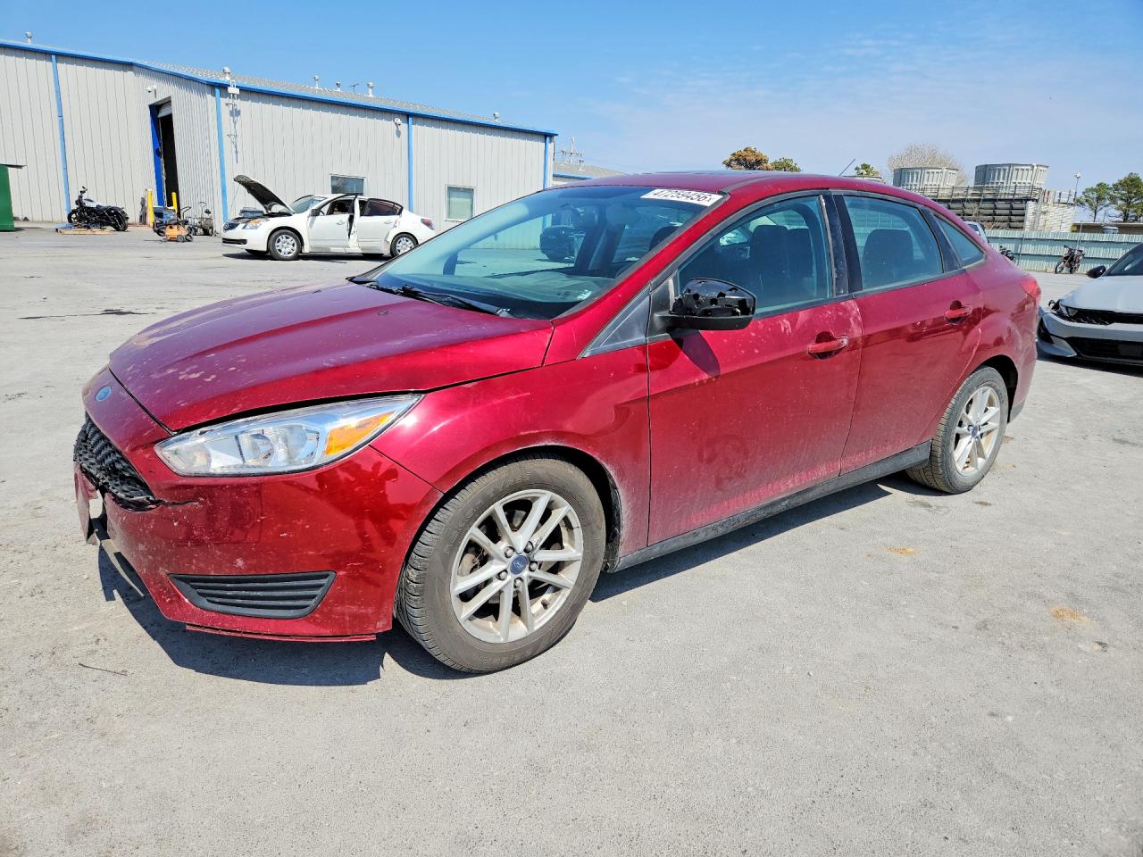 2015 Ford Focus SE, VIN 1FADP3F24FL342300 — Front end