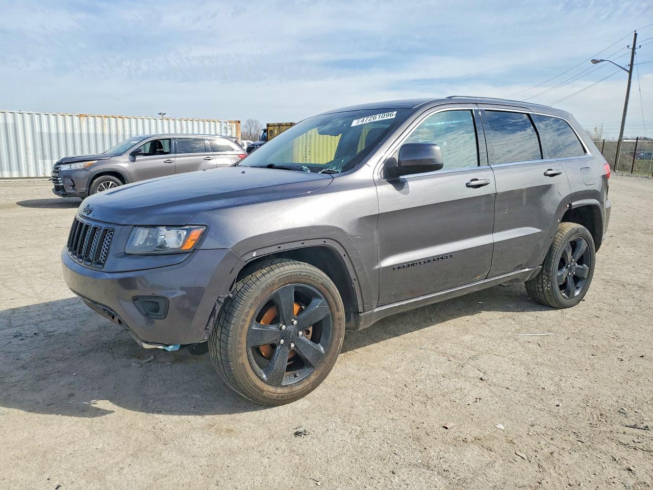2014 Jeep Grand Cherokee Laredo, VIN 1C4RJFAG8EC479440 — Vandalism