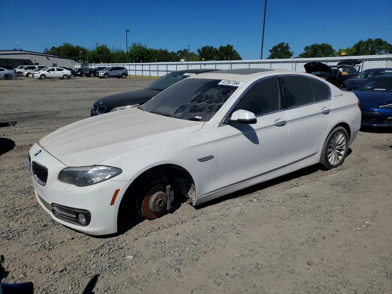 2014 BMW 5 Series ActiveHybrid 5, VIN WBA5E1C51ED221009 — Stripped