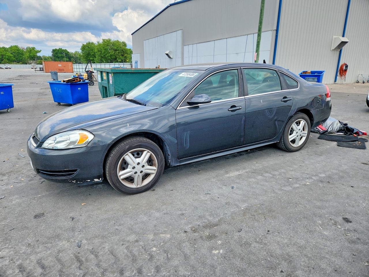 2013 Chevrolet Impala Police, VIN 2G1WD5E35D1266535 — Front end