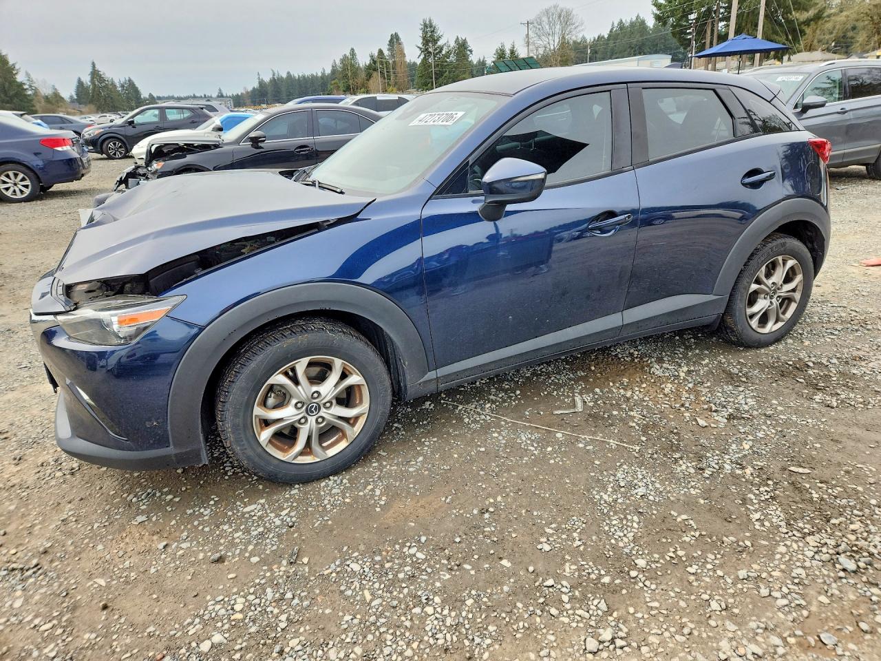 2019 Mazda CX-3 Touring, VIN JM1DKFC74K1434670 — Front end