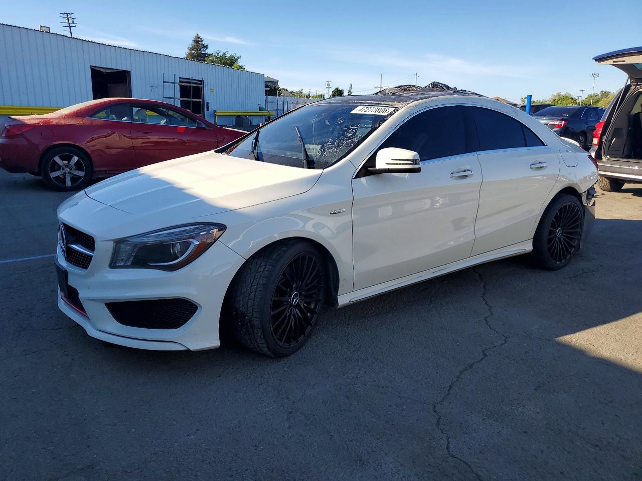 2015 Mercedes-Benz CLA 250, VIN WDDSJ4EB9FN284429 — Vandalism