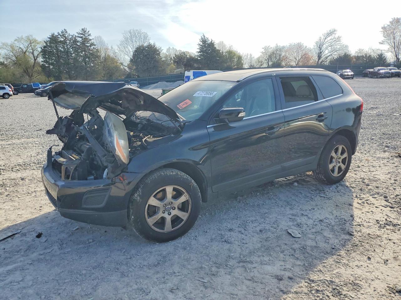 2012 Volvo XC60 3.2L, VIN YV4952DL2C2318281 — Engine fire