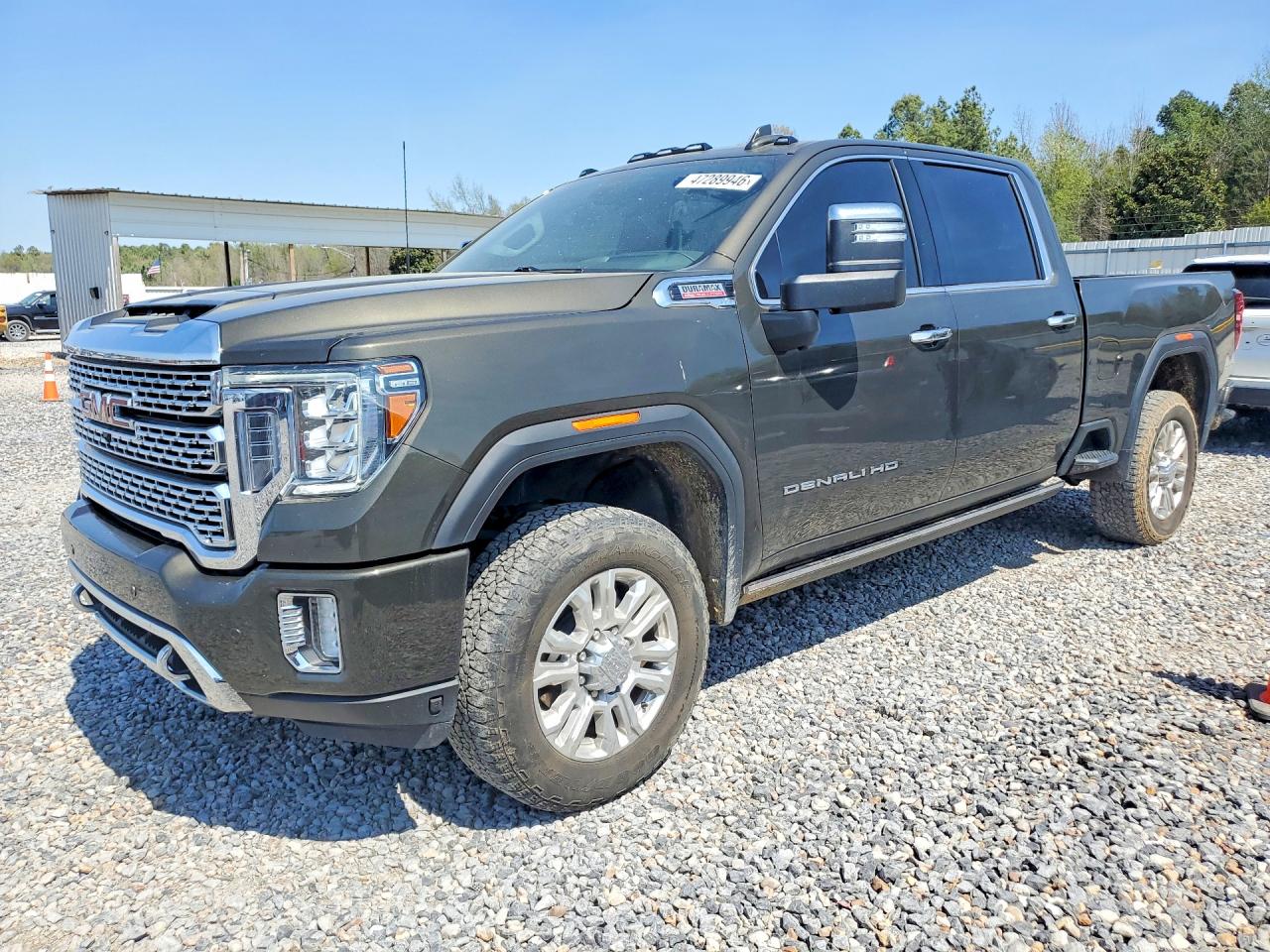 2022 GMC Sierra 2500HD Denali, VIN 1GT49REY8NF359501 — Rear end