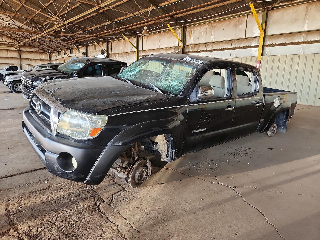 2007 Toyota Tacoma PreRunner, VIN 5TEKU72N47Z421227 — Вандализм