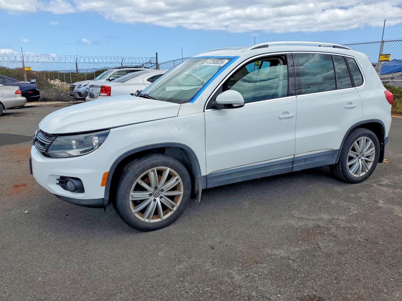 2014 Volkswagen Tiguan S, VIN WVGAV3AX0EW600150 — Water / flood