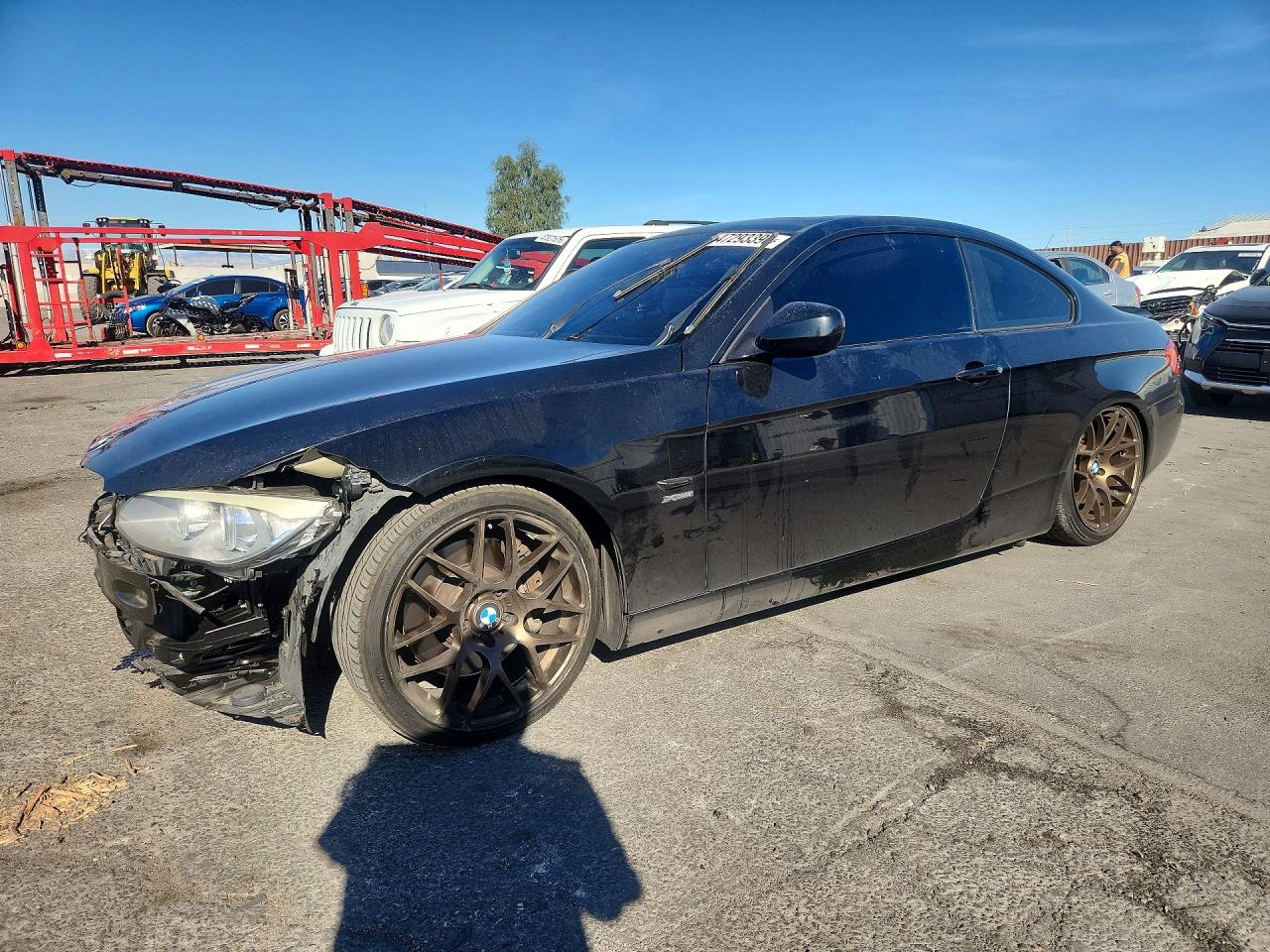 2011 BMW 3 Series 335i xDrive, VIN WBAKF9C57BE261714 — Front end