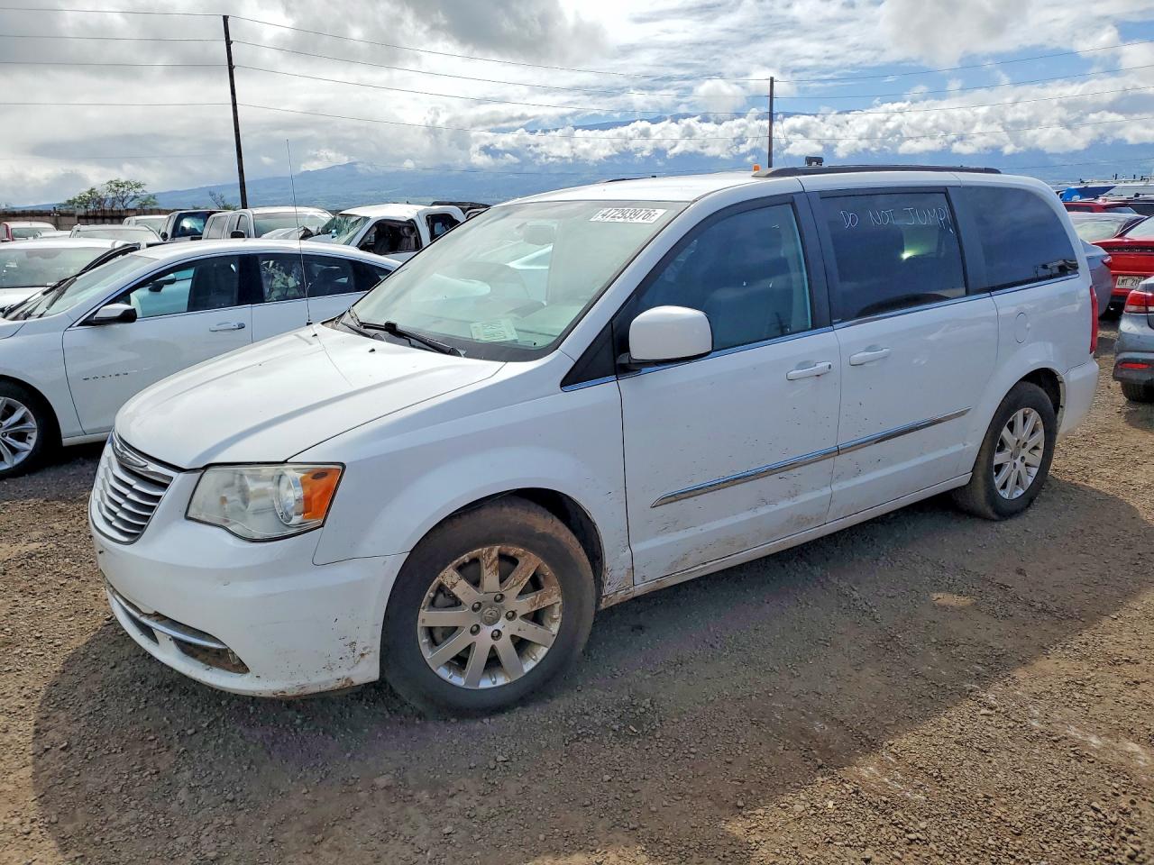2014 Chrysler Town & Country Touring, VIN 2C4RC1BG0ER225580 — Water / flood