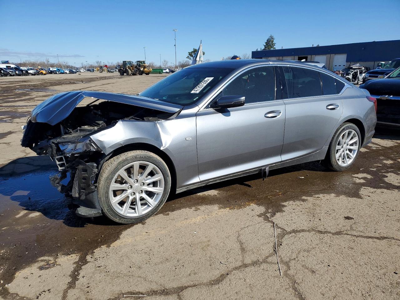 2022 Cadillac CT5 Luxury, VIN 1G6DW5RK3N0126820 — Front end