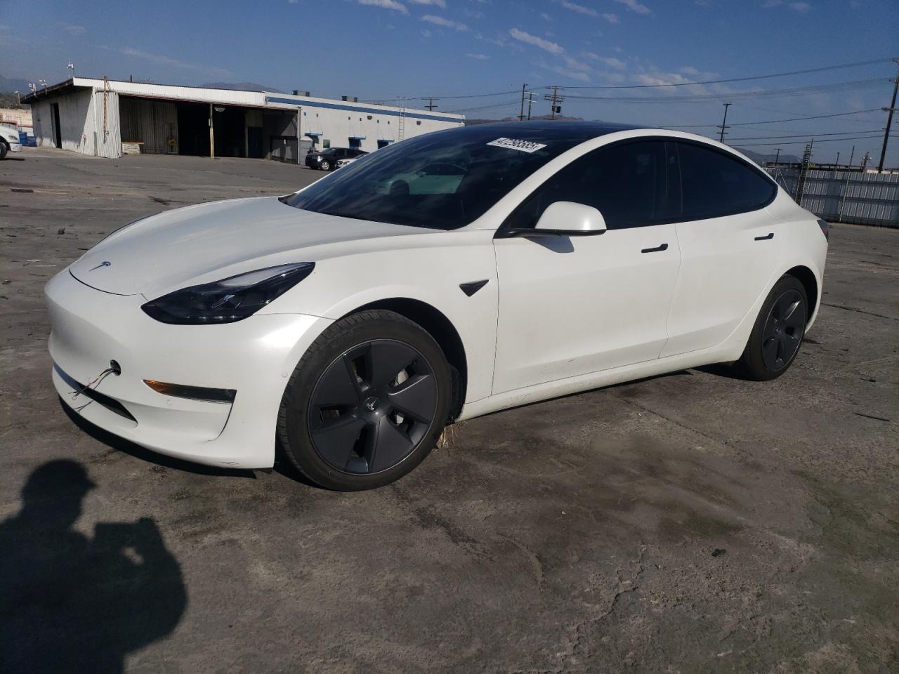 2022 Tesla Model 3 Long Range, VIN 5YJ3E1EB2NF210008 — All over