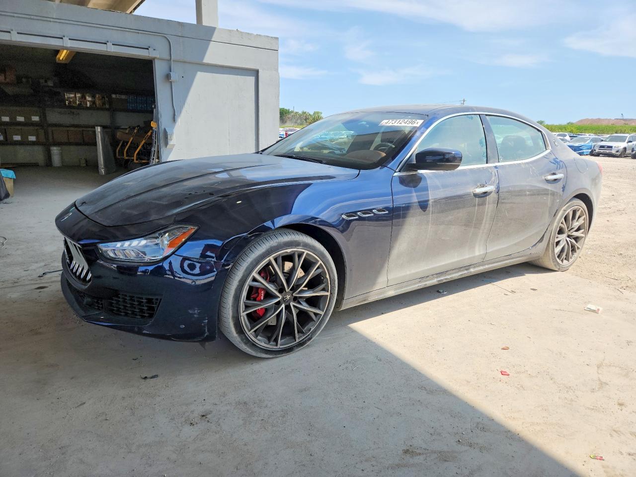 2021 Maserati Ghibli S, VIN ZAM57YSA9M1367044 — Front end