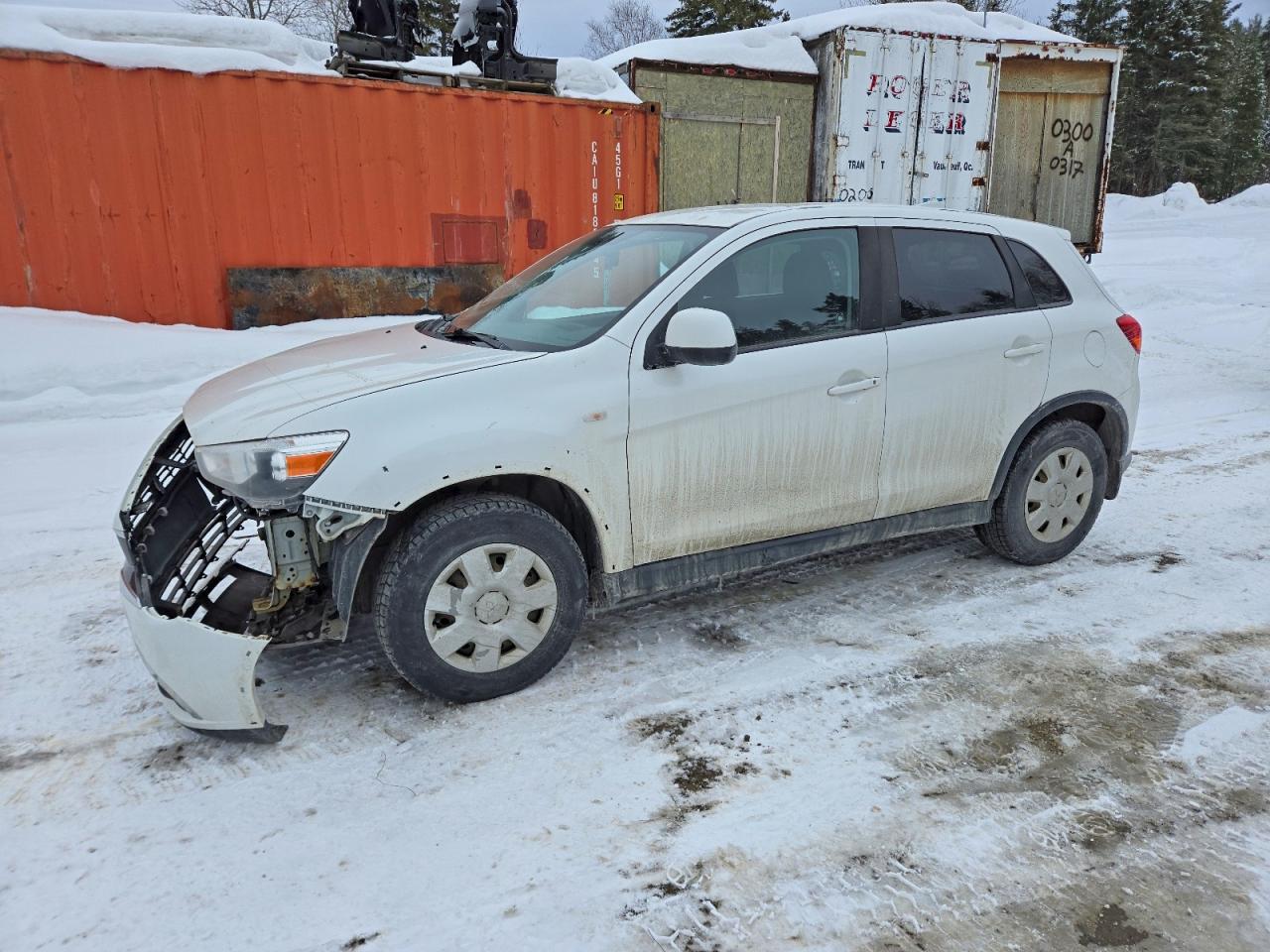 2017 Mitsubishi Outlander Sport SE, VIN JA4AJ3AU2HZ610701 — Front end