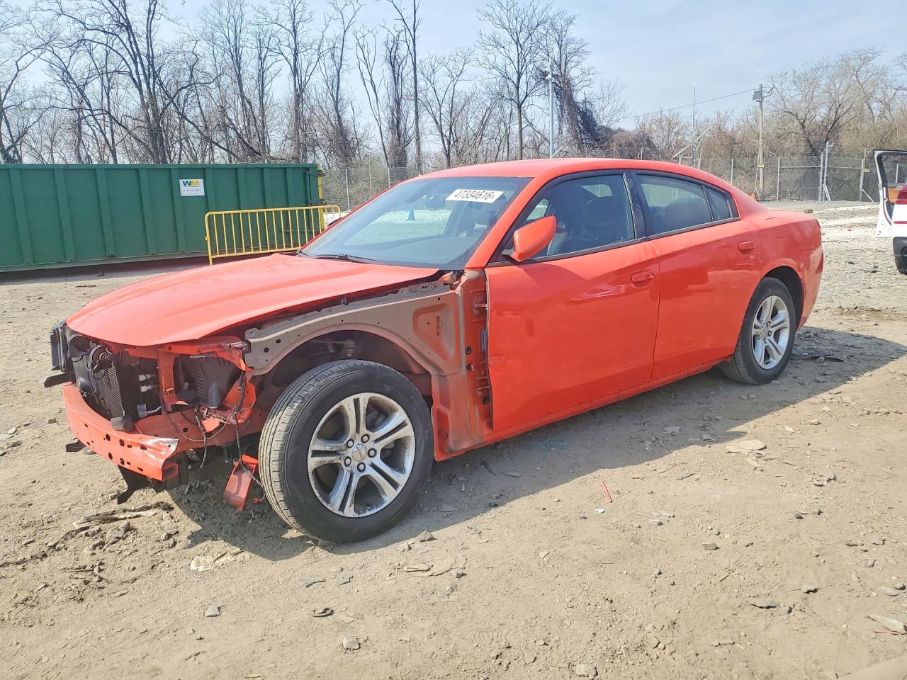 2021 Dodge Charger SXT, VIN 2C3CDXBG8MH632450 — Front end