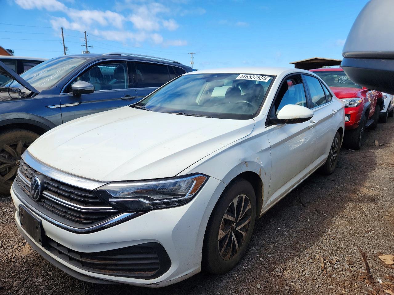 2024 Volkswagen Jetta S, VIN 3VW5M7BU9RM024808 — Water / flood