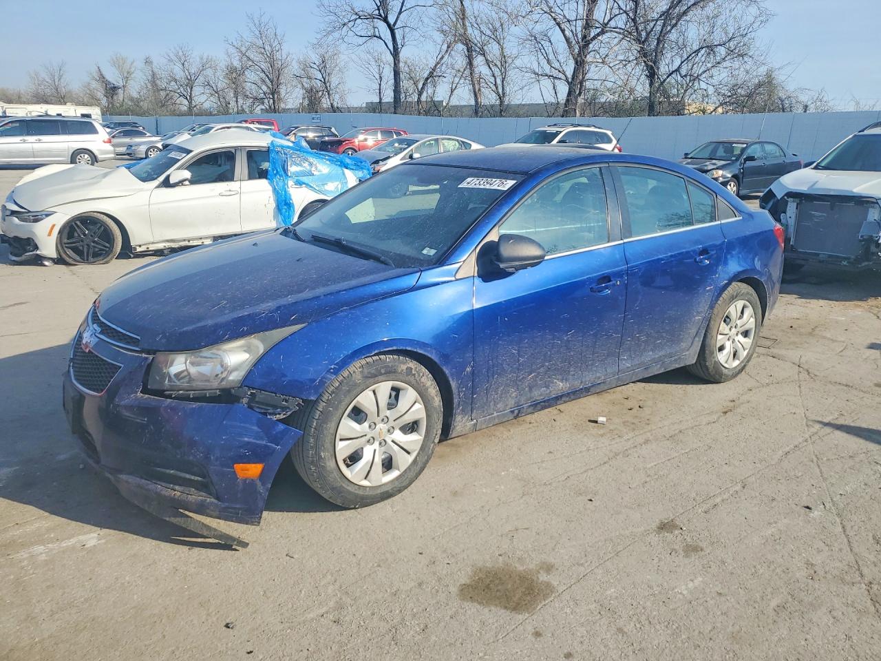 2012 Chevrolet Cruze LS, VIN 1G1PD5SH9C7399885 — Undercarriage