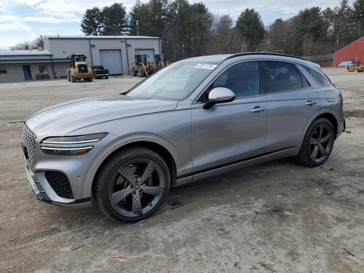 2023 Genesis GV70 2.5T, VIN KMUMADTB6PU114183 — Rear end